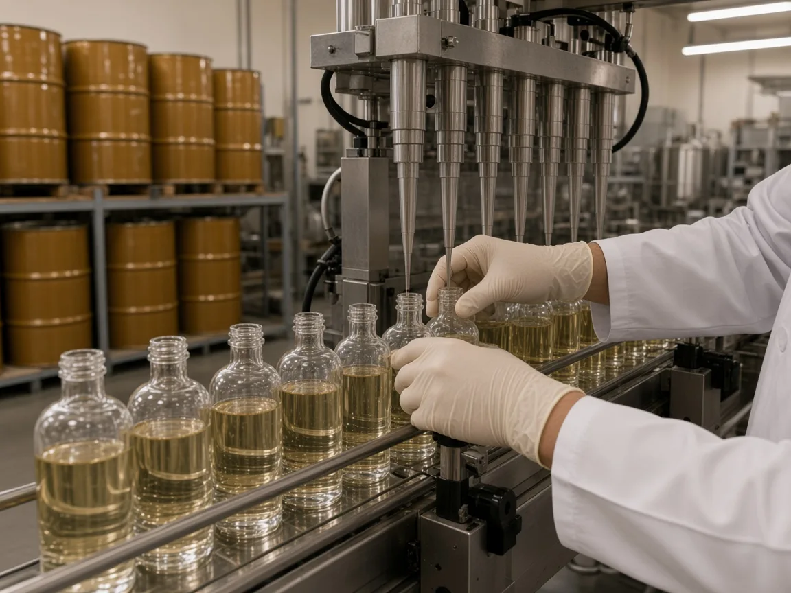 Private label perfume production filling line