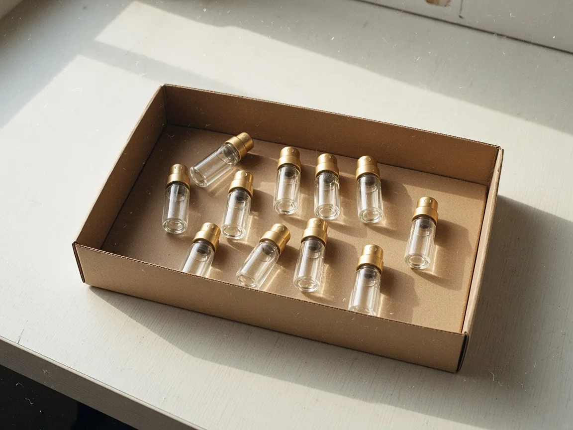 Discovery sample vials for private label